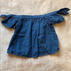 Abercrombie and Fitch off the shoulder top